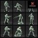 Spartans |Galactic Armory 32mm SCI-FI Wargaming Miniatures Role Playing Miniatures