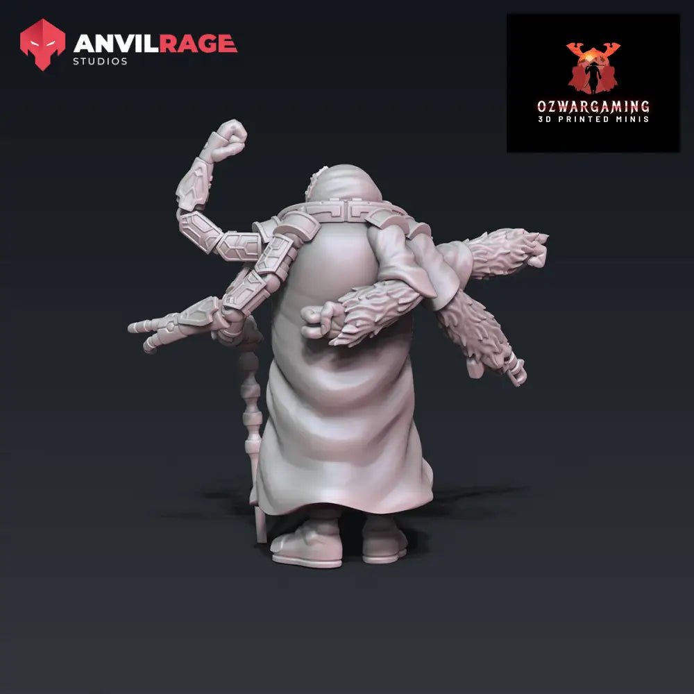 Spider Admiral | Anvilrage Galactic SciFi Miniatures 32mm 1/47 Legion Scale Role Playing Miniatures