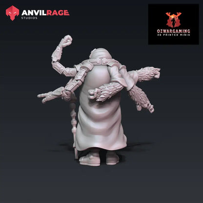Spider Admiral | Anvilrage Galactic SciFi Miniatures 32mm 1/47 Legion Scale Role Playing Miniatures
