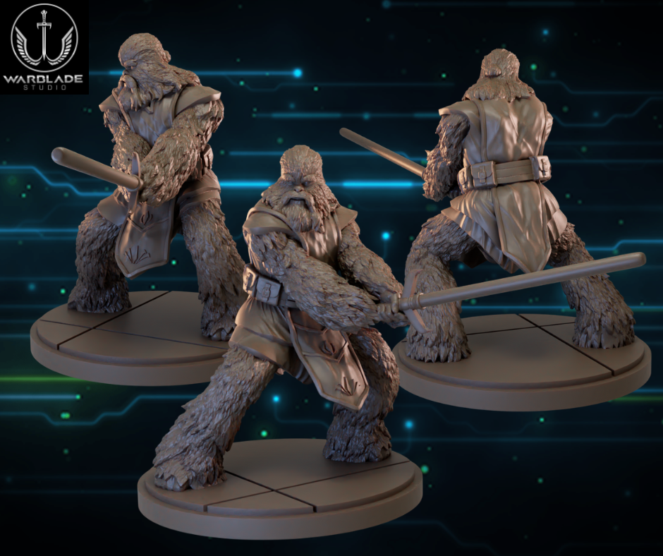 Shatter Scale Burryaga | Warblade Studios 40mm Miniatures Role Playing Miniatures