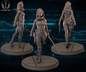 Shatter Scale Mara Jade | Warblade Studios 40mm Miniatures Role Playing Miniatures