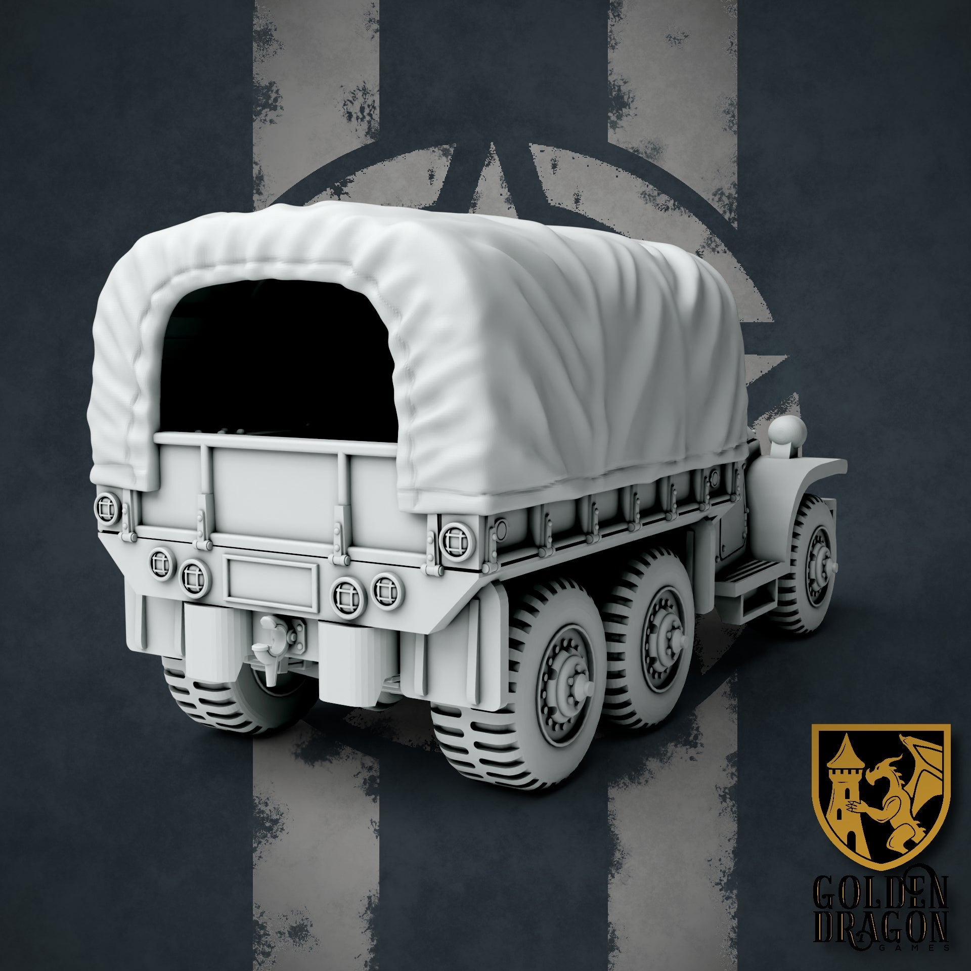 United States of America M56 Supply Truck | Golden Dragon Games Weird WW2 Role Playing Miniatures