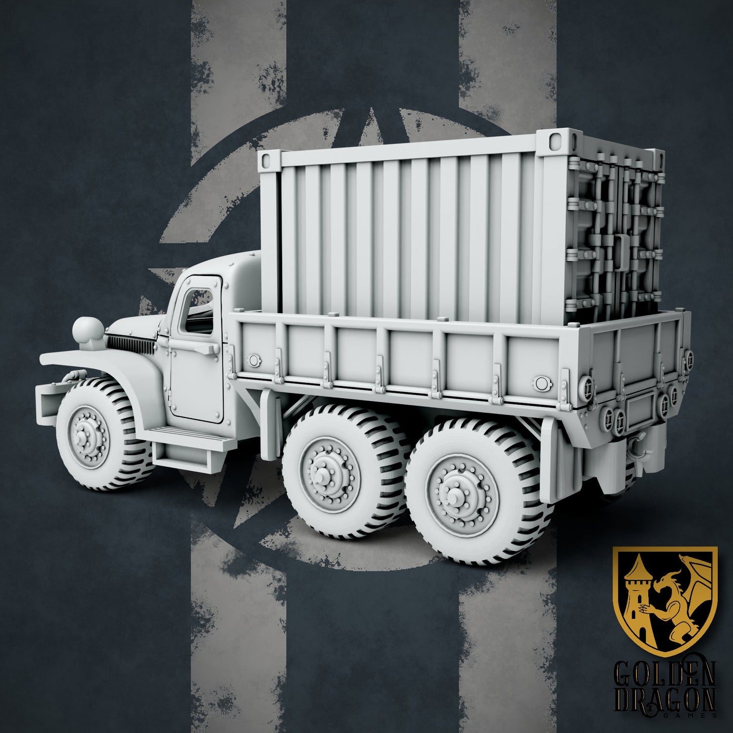 United States of America M56 Supply Truck | Golden Dragon Games Weird WW2 Role Playing Miniatures