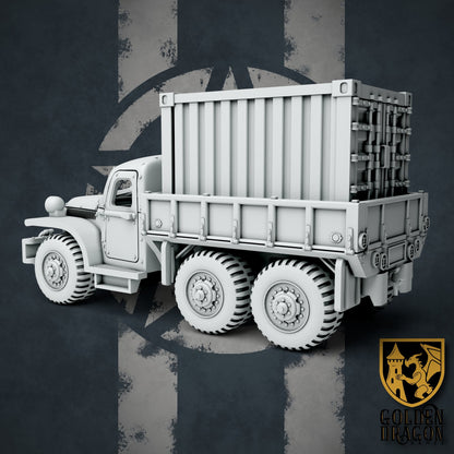 United States of America M56 Supply Truck | Golden Dragon Games Weird WW2 Role Playing Miniatures