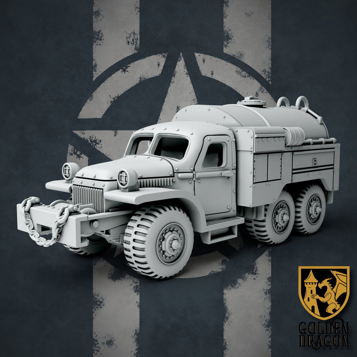 United States of America M56 Supply Truck | Golden Dragon Games Weird WW2 Role Playing Miniatures