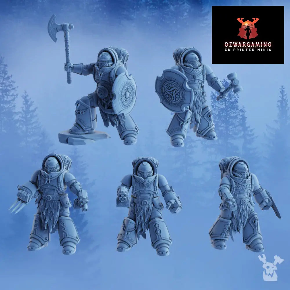 Stormbringers 2.0 Ice Breakers Monopose | DakkaDakka.store Grimdark Wargaming Miniatures Role Playing Miniatures