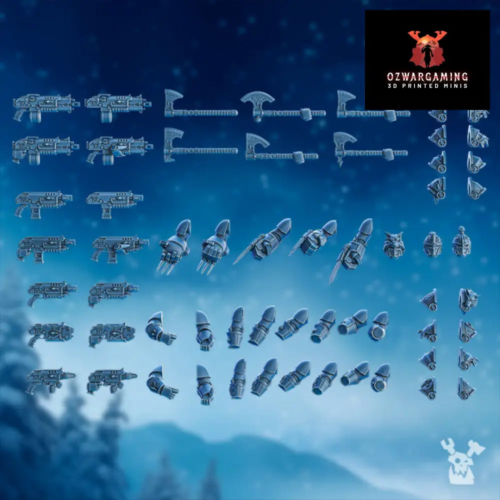 Stormbringers 2.0 Tempest Wolves Squad | DakkaDakka.store Grimdark Wargaming Miniatures Role Playing Miniatures