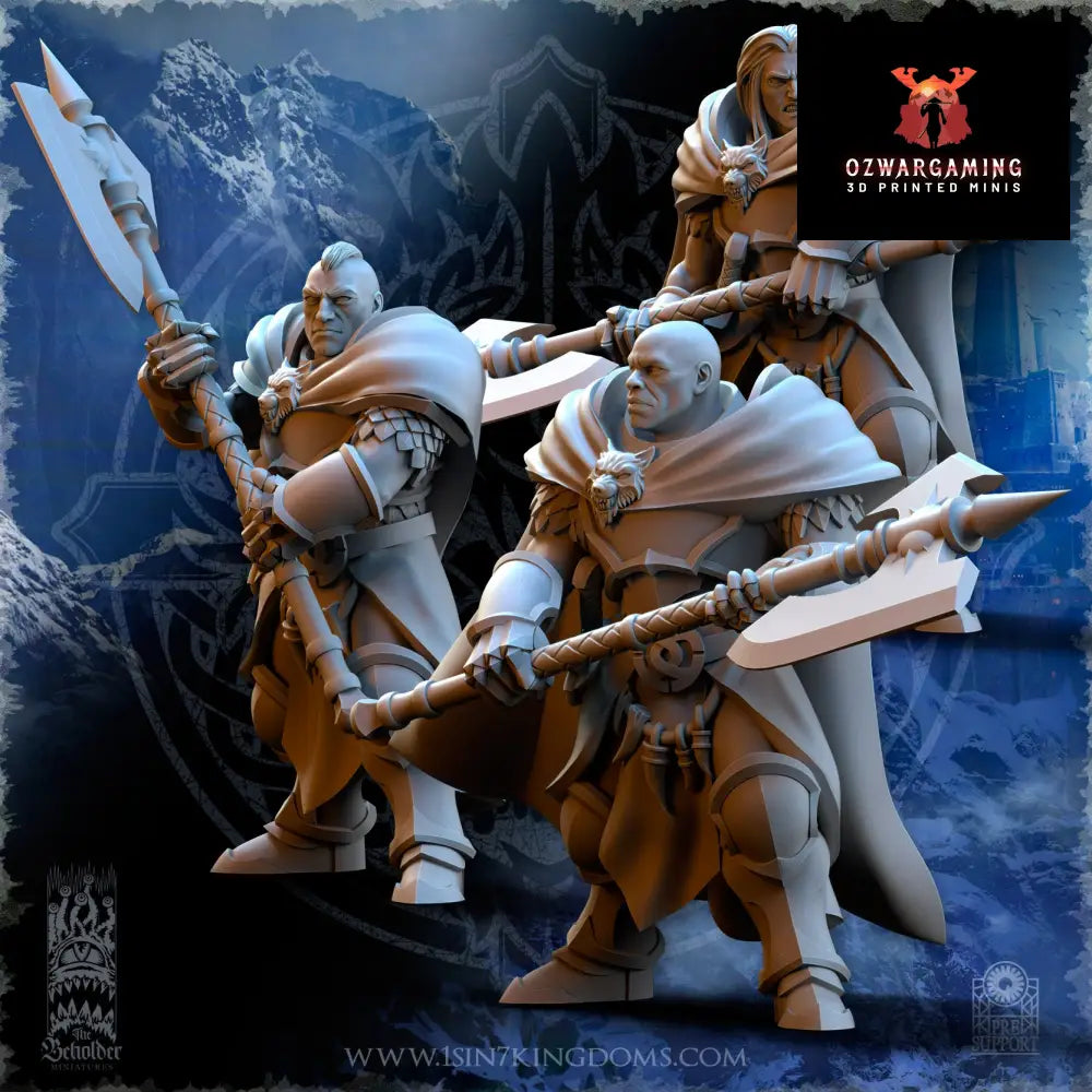 Stormwolves Hauldrs | The Beholder Miniatures 28/32mm Fantasy Wargaming Miniatures