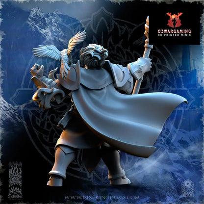 Stormwolves Ihsahn High Wizard | The Beholder Miniatures 28/32mm Fantasy Wargaming Miniatures