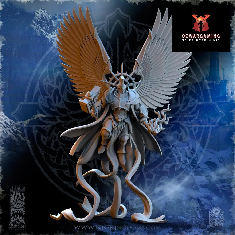 Stormwolves Lord Himneskur | The Beholder Miniatures 28/32mm Fantasy Wargaming Miniatures