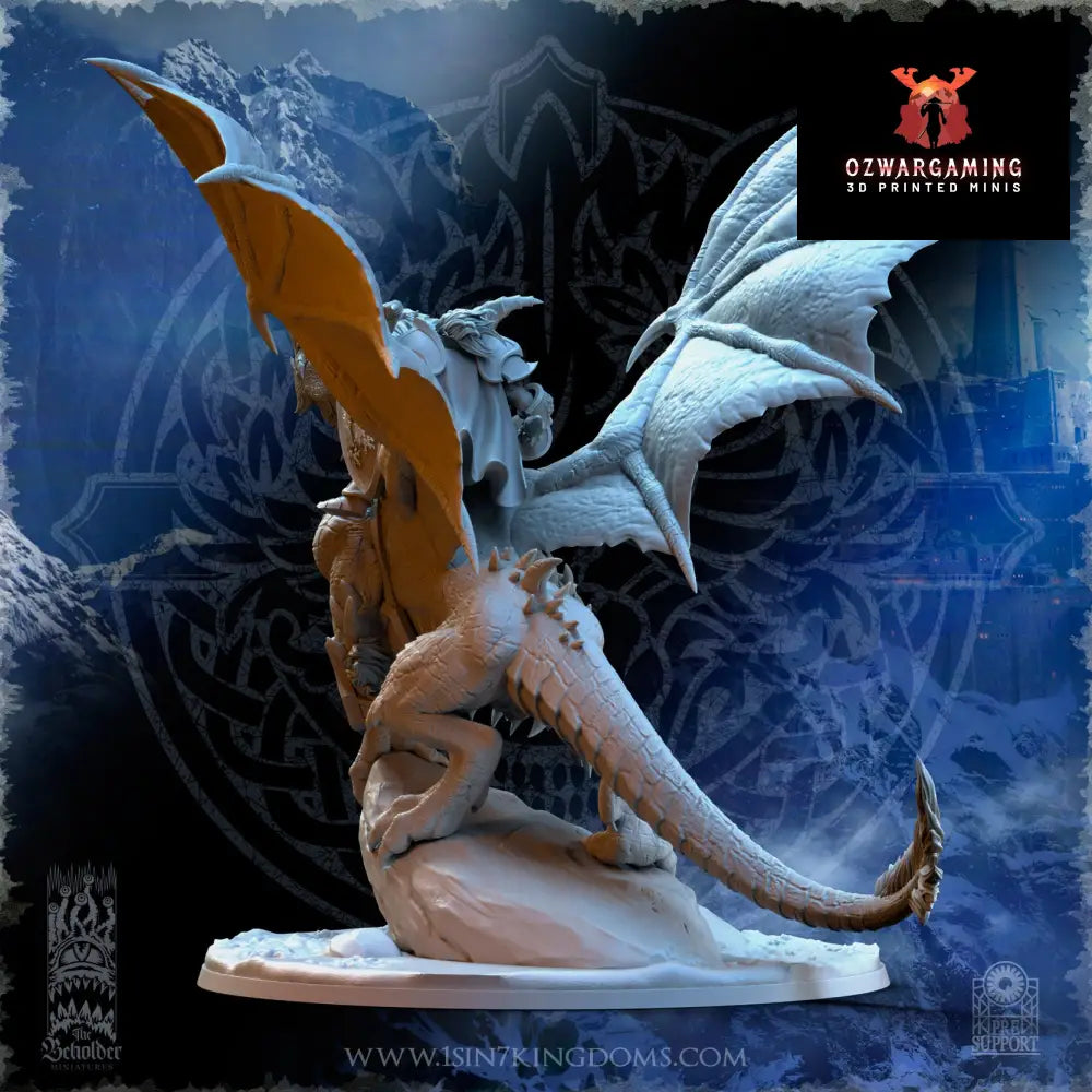 Stormwolves Trym Drakesong Stormwolf Warlord | The Beholder Miniatures 28/32mm Fantasy Wargaming Miniatures