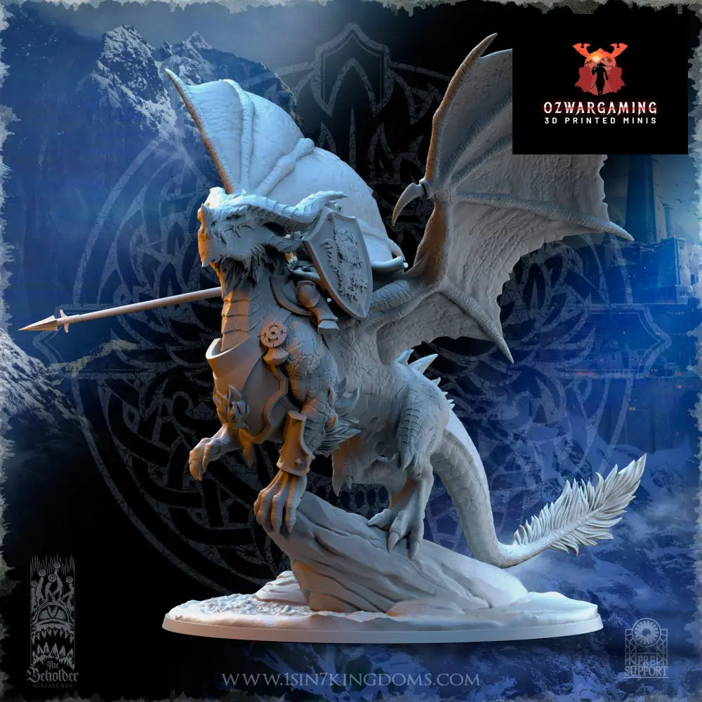 Stormwolves Trym Drakesong Stormwolf Warlord | The Beholder Miniatures 28/32mm Fantasy Wargaming Miniatures