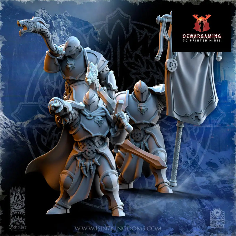Stormwolves Warriors | The Beholder Miniatures 28/32mm Fantasy Wargaming Miniatures