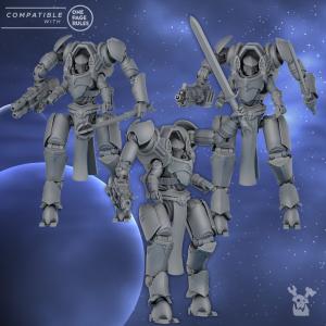 Silver Moon Exo Suit Squad | DakkaDakka.store Grimdark Wargaming Miniatures