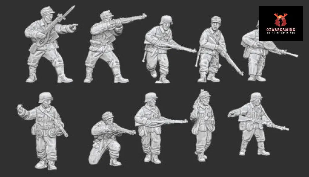 Summer Finnish Infantry | Propylene Foliescu 28mm WW2 Wargaming Miniatures Role Playing Miniatures