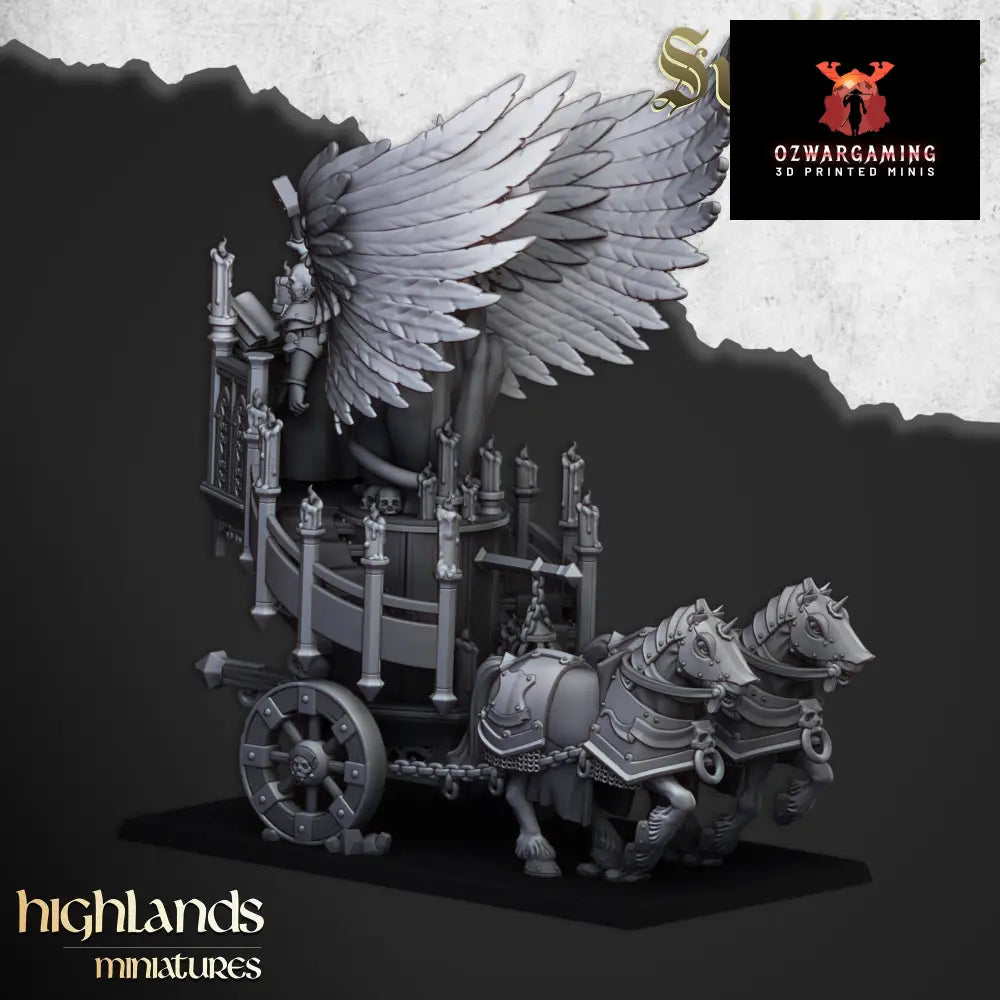 Sunland Altar Wagon | Highlands Miniatures 28/32mm Fantasy Wargaming Miniatures Role Playing Miniatures