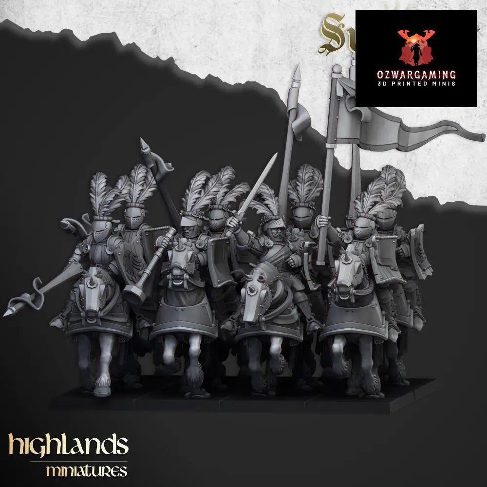 Sunland Cavalry | Highlands Miniatures 28/32mm Fantasy Wargaming Miniatures Role Playing Miniatures