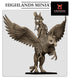 Sunland Emperor on Griffon | Highlands Miniatures 28/32mm Fantasy Wargaming Miniatures Role Playing Miniatures