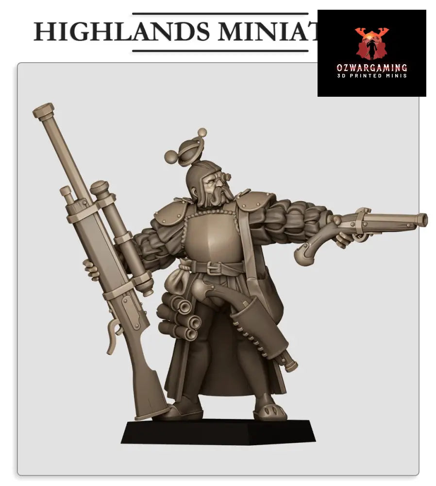 Sunland Engineer 2 | Highlands Miniatures 28/32mm Fantasy Wargaming Miniatures Role Playing Miniatures