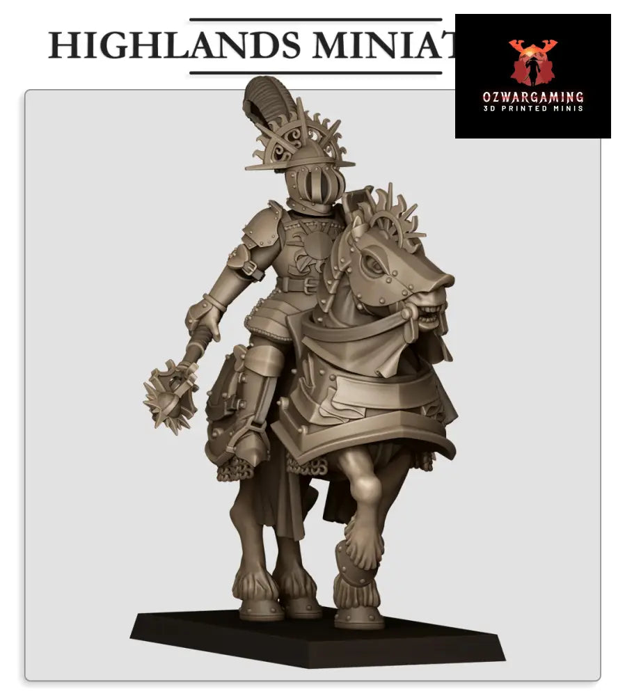 Sunland Golden Flames Elector | Highlands Miniatures 28/32mm Fantasy Wargaming Miniatures Role Playing Miniatures