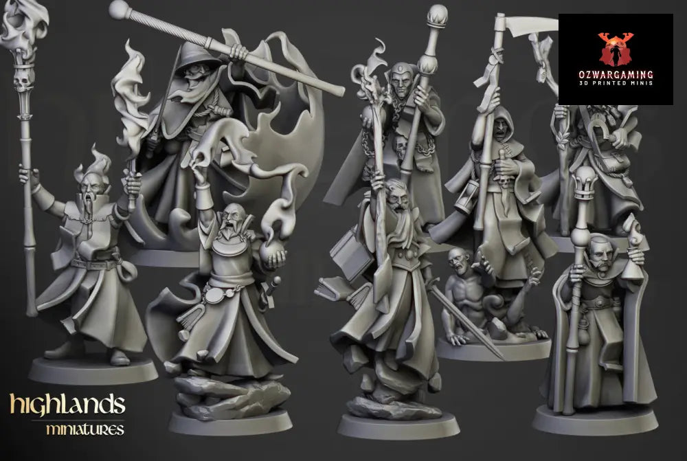 Sunland Houses of Magic | Highlands Miniatures 28/32mm Fantasy Wargaming Miniatures Role Playing Miniatures