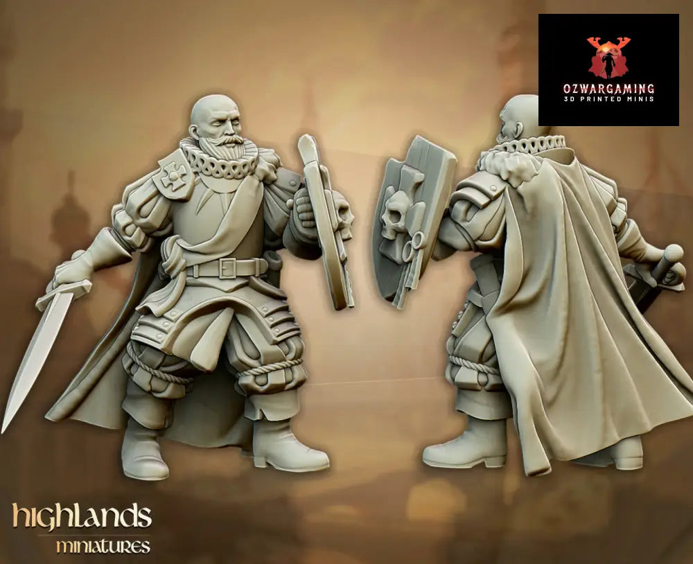 Sunland Imperial Hero | Highlands Miniatures 28/32mm Fantasy Wargaming Miniatures Role Playing Miniatures