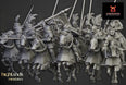 Sunland Knights on Horse | Highlands Miniatures 28/32mm Fantasy Wargaming Miniatures Role Playing Miniatures
