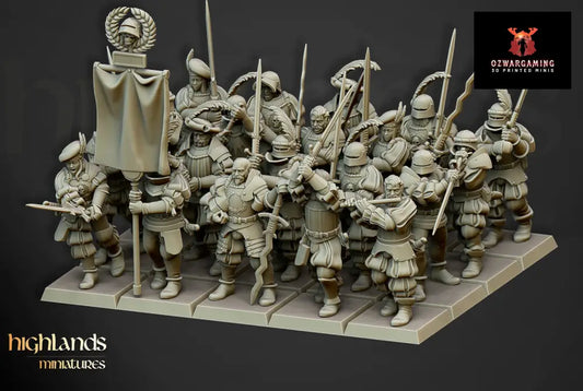 Sunland Landsknecht | Highlands Miniatures 28/32mm Fantasy Wargaming Miniatures Role Playing Miniatures