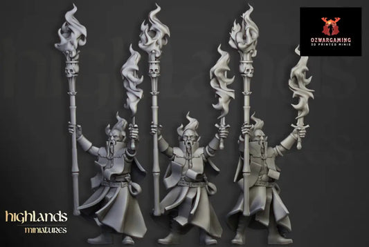 Sunland Mage House of Fire | Highlands Miniatures 28/32mm Fantasy Wargaming Miniatures Role Playing Miniatures