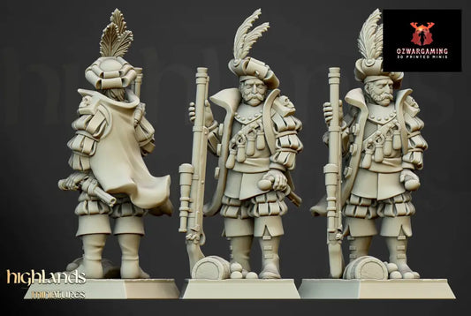 Sunland Otto Van Schrute | Highlands Miniatures 28/32mm Fantasy Wargaming Miniatures Role Playing Miniatures