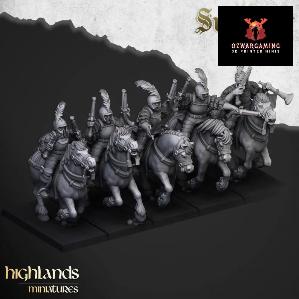 Sunland Pistoliers | Highlands Miniatures 28/32mm Fantasy Wargaming Miniatures Role Playing Miniatures