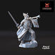 Swan Warrior with Trumpet | Davale Games 25mm Fantasy Wargaming Miniatures Role Playing Miniatures