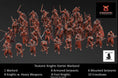 Teutonic Knights Starter Warband | Black Knight Miniatures 28mm Historical Wargaming Miniatures Role Playing Miniatures