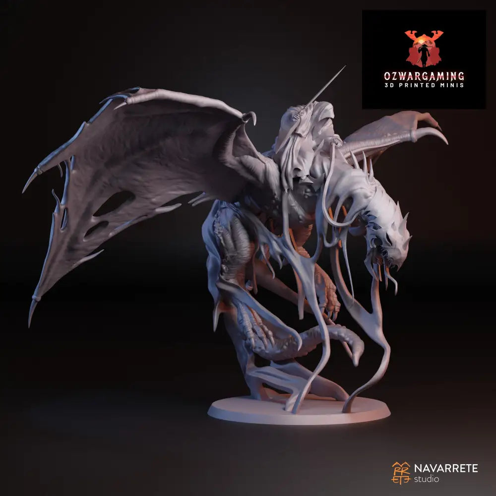 The Corrupted on Winged Beast | Navarrete Studios 25mm Fantasy Wargaming Miniatures