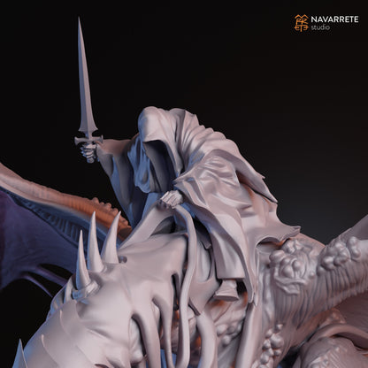 The Corrupted on Winged Beast | Navarrete Studios 25mm Fantasy Wargaming Miniatures