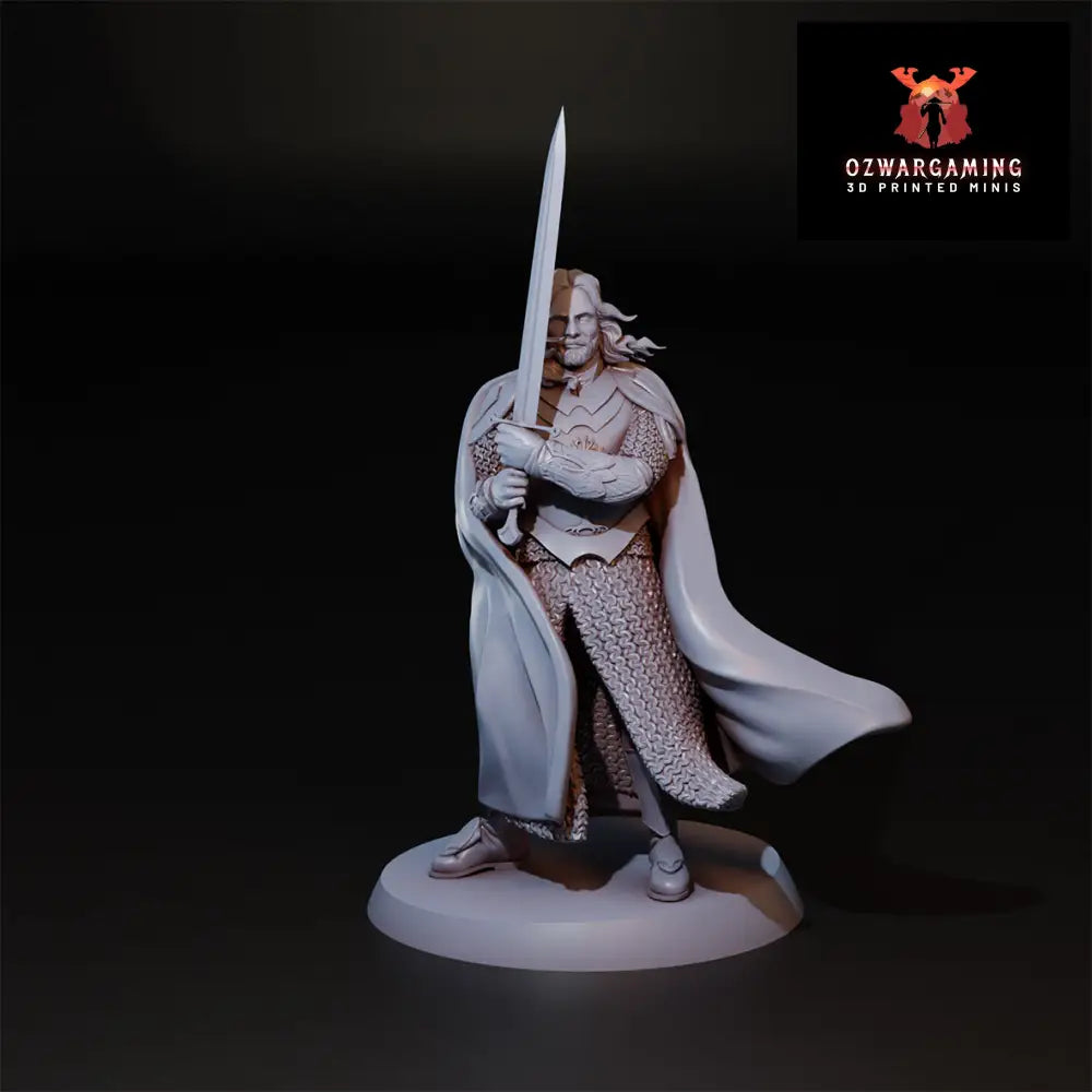 The King Foot and Mounted | Navarrete Studios 25mm Fantasy Wargaming Miniatures