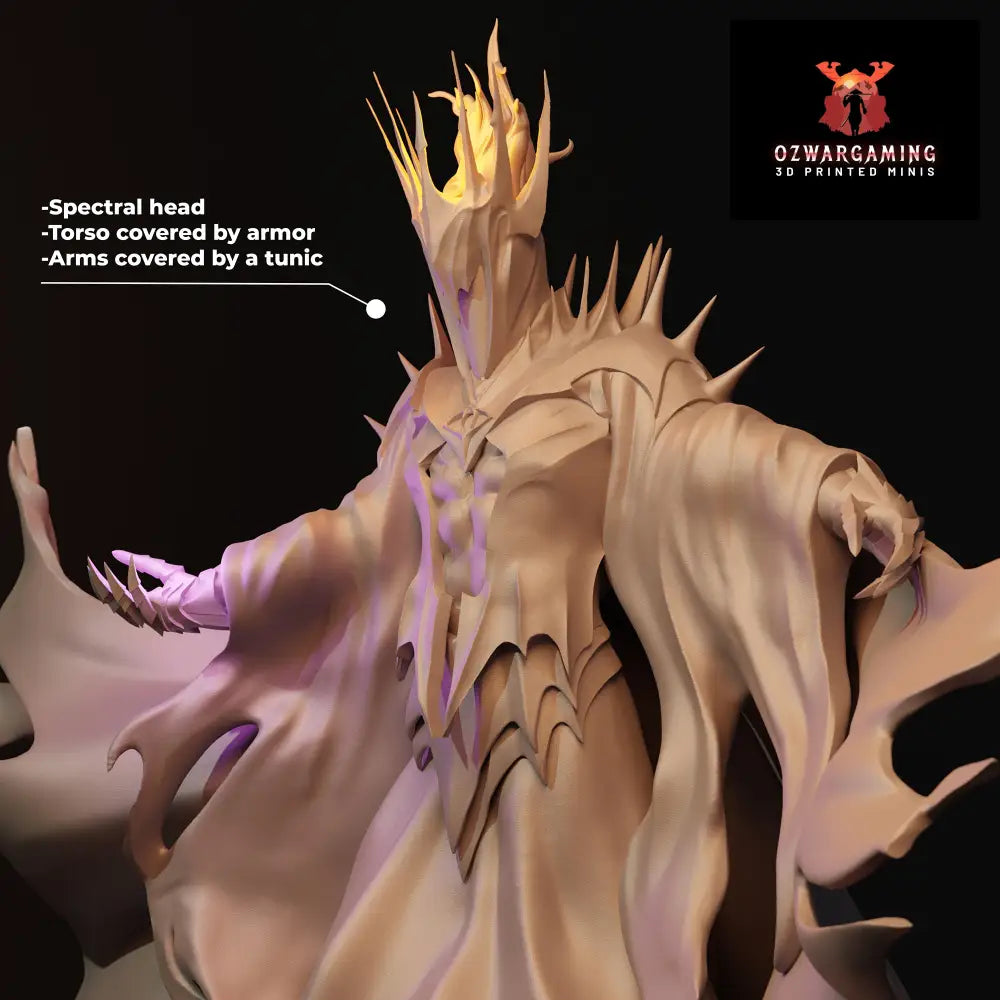 The Lord Necromancer | Navarrete Studios 25mm Fantasy Wargaming Miniatures