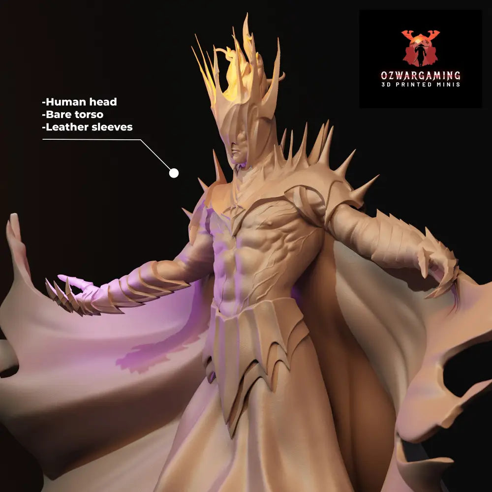 The Lord Necromancer | Navarrete Studios 25mm Fantasy Wargaming Miniatures