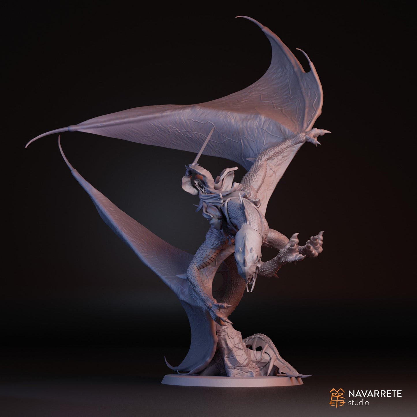The Nightmare on Winged Beast | Navarrete Studios 25mm Fantasy Wargaming Miniatures