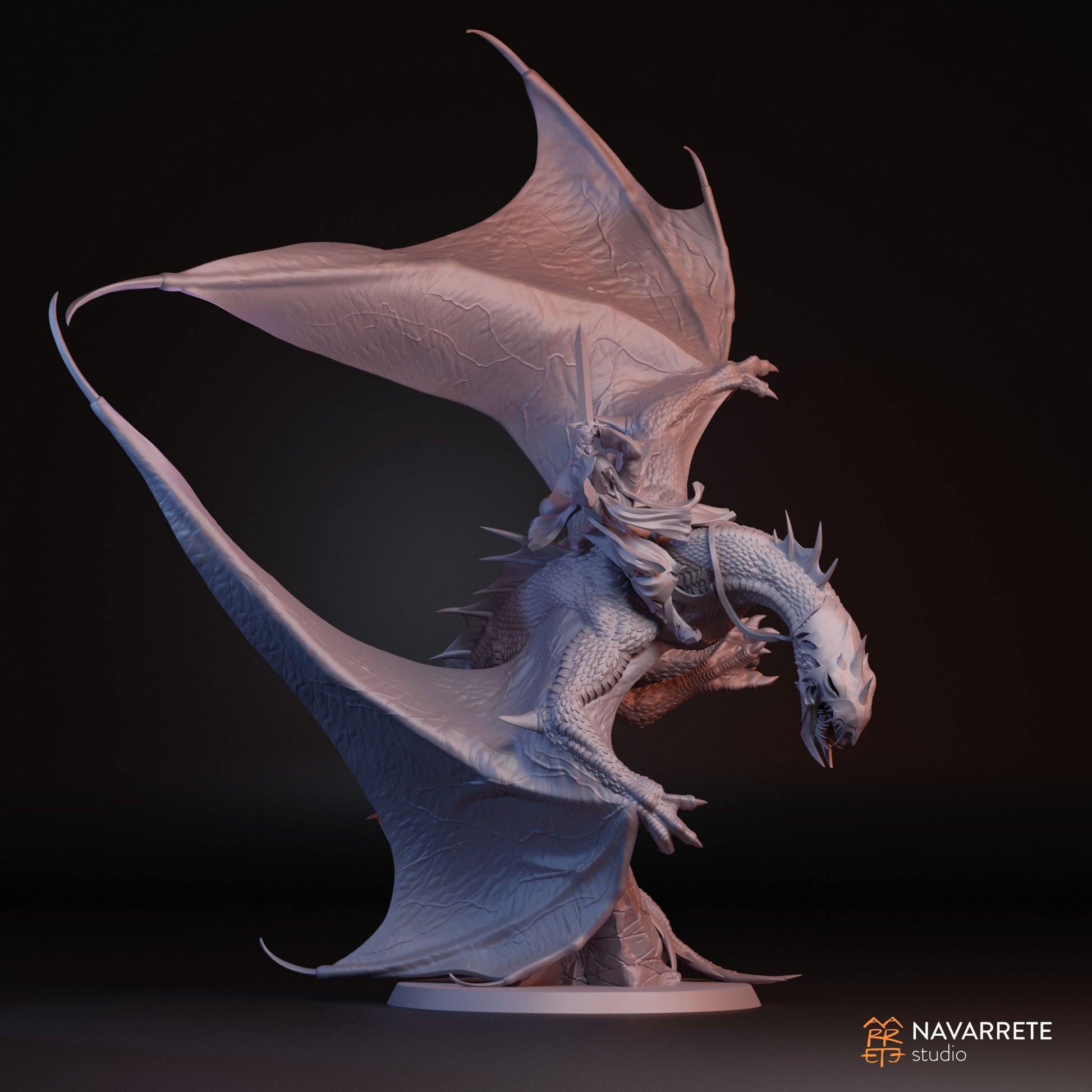 The Nightmare on Winged Beast | Navarrete Studios 25mm Fantasy Wargaming Miniatures