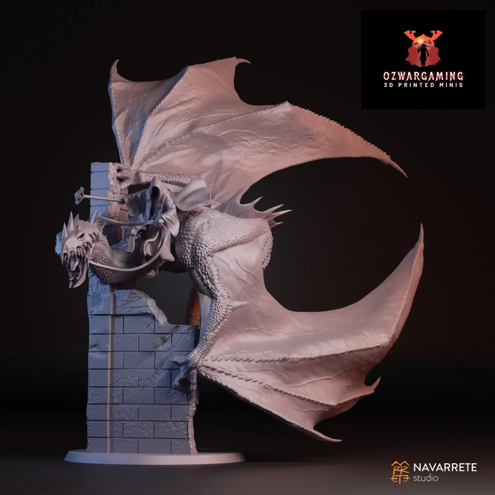 The Perpetual on Winged Beast | Navarrete Studios 25mm Fantasy Wargaming Miniatures