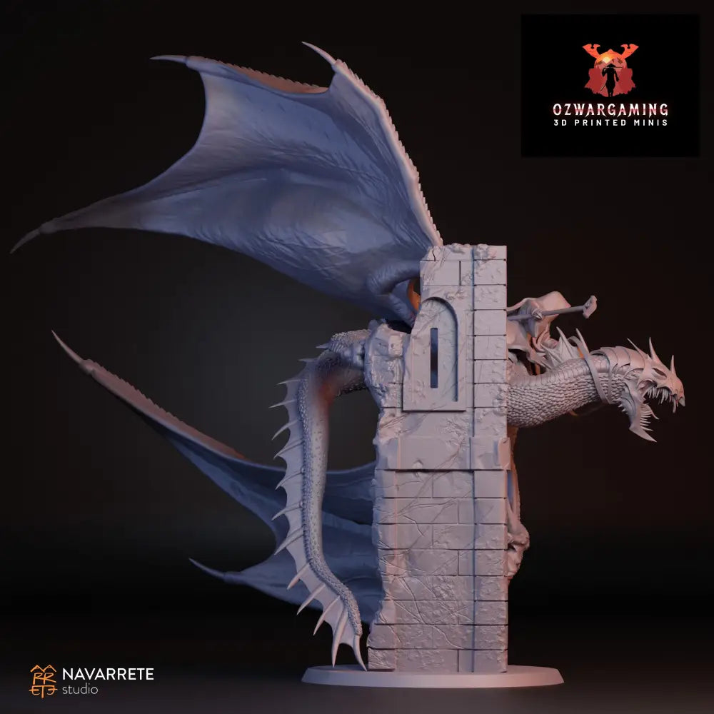 The Perpetual on Winged Beast | Navarrete Studios 25mm Fantasy Wargaming Miniatures