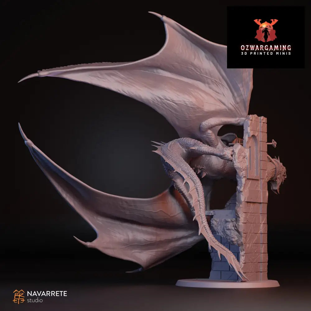 The Perpetual on Winged Beast | Navarrete Studios 25mm Fantasy Wargaming Miniatures