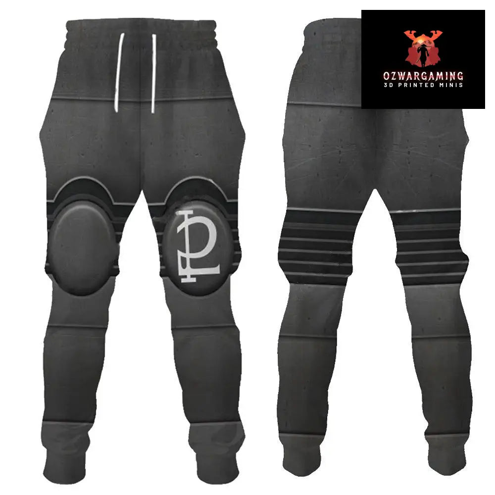 Titanium Men Raven Warriors | Grimark Space Wars Digital Print Sweatsuits Hoodies Raven Warrior - Trousers / XS