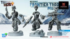 Train Heist Frontier Troopers Build Kit | Warbear Studios 28mm SciFi Wargaming Miniatures Role Playing Miniatures