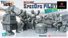 Train Heist Regime Spec Ops Pilots Bonfire Scene | Warbear Studios 28mm SciFi Wargaming Miniatures Role Playing