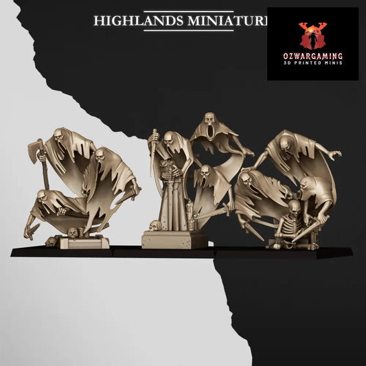 Transilvanya Ghost Swarms | Highlands Miniatures 28/32mm Fantasy Wargaming Miniatures Role Playing Miniatures
