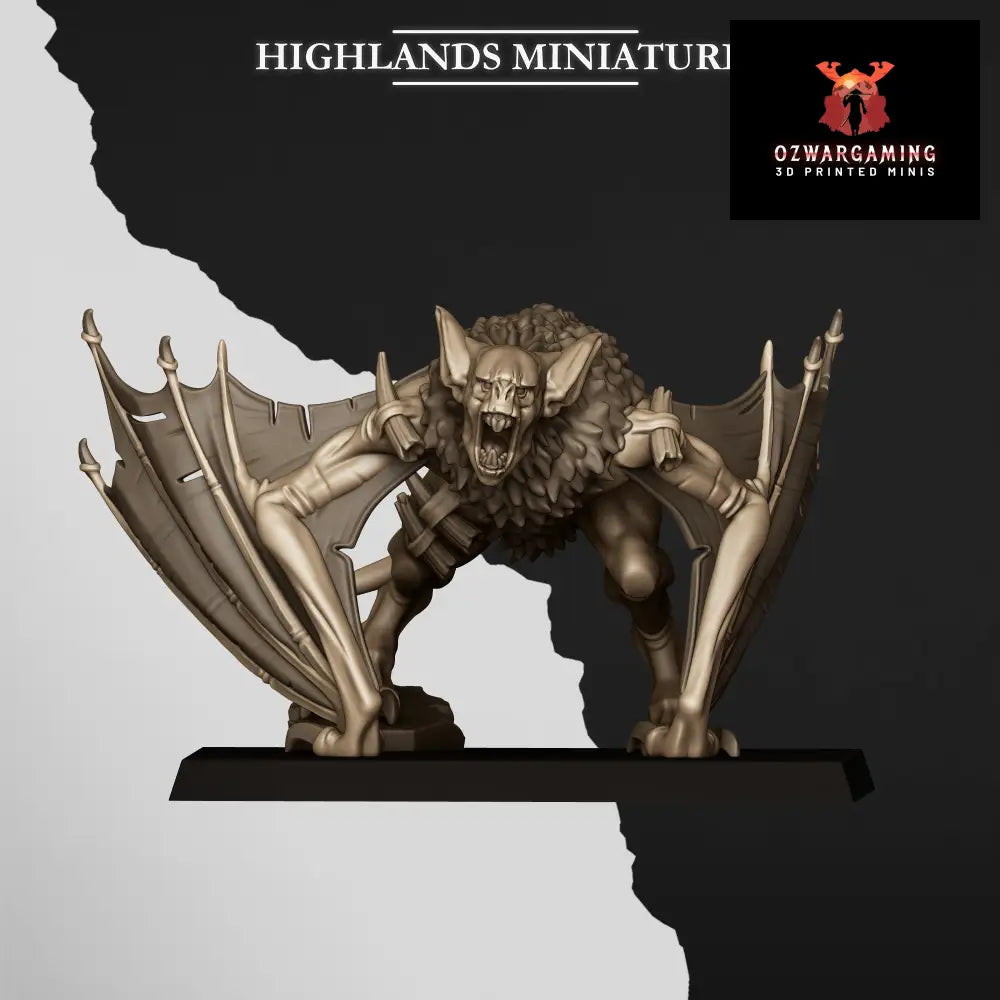 Transilvanya Pit Bat | Highlands Miniatures 28/32mm Fantasy Wargaming Miniatures Role Playing Miniatures