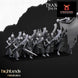 Transilvanya Skeletal Guard Great Weapons | Highlands Miniatures 28/32mm Fantasy Wargaming Miniatures Role Playing