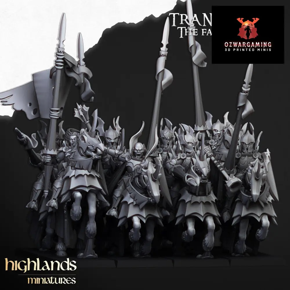 Transilvanya Vampire Knights | Highlands Miniatures 28/32mm Fantasy Wargaming Miniatures Role Playing Miniatures